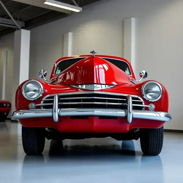 Classic car restoration - before and after